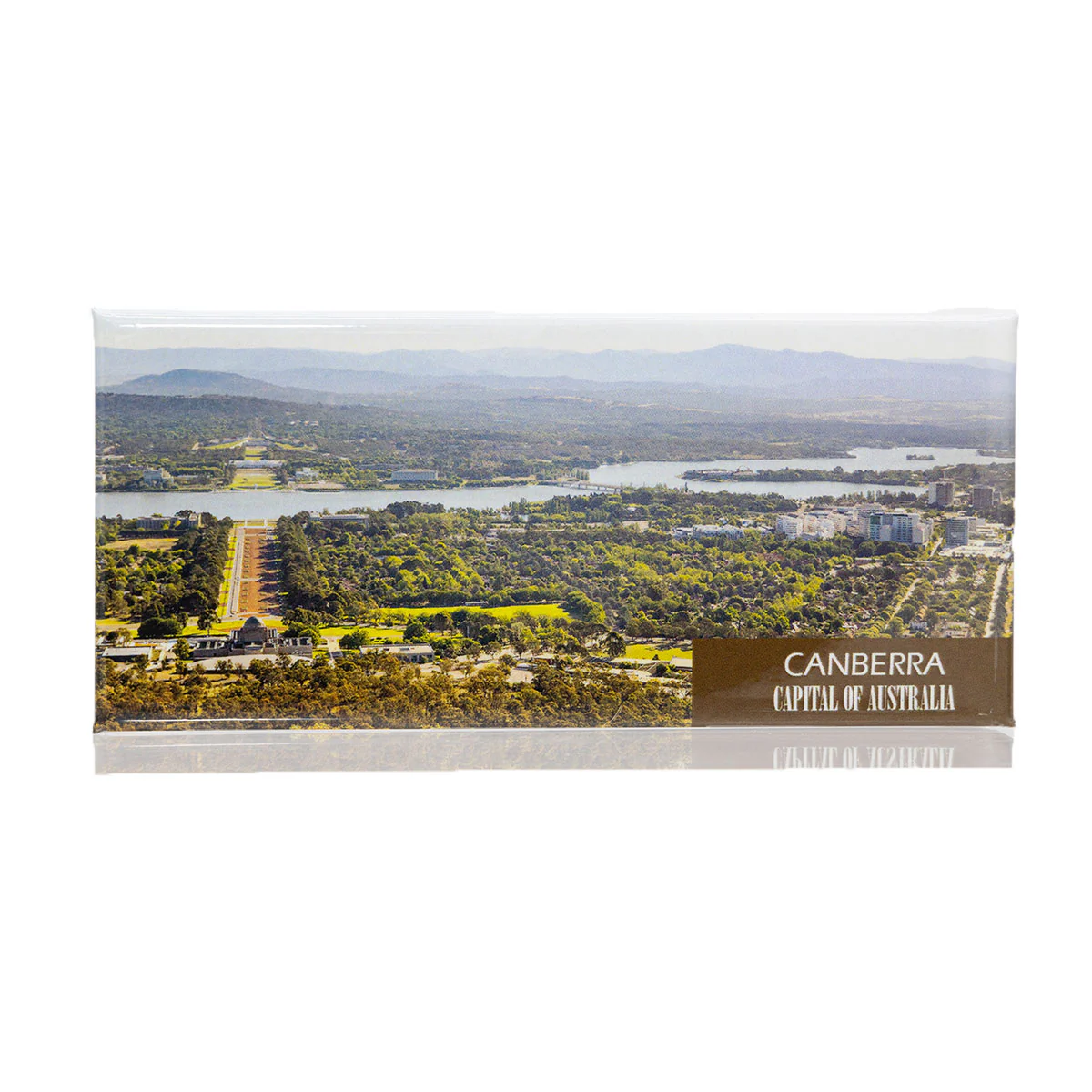 Magnet Panoramic View of Canberra from Mt Ainslie - Branded Ideas