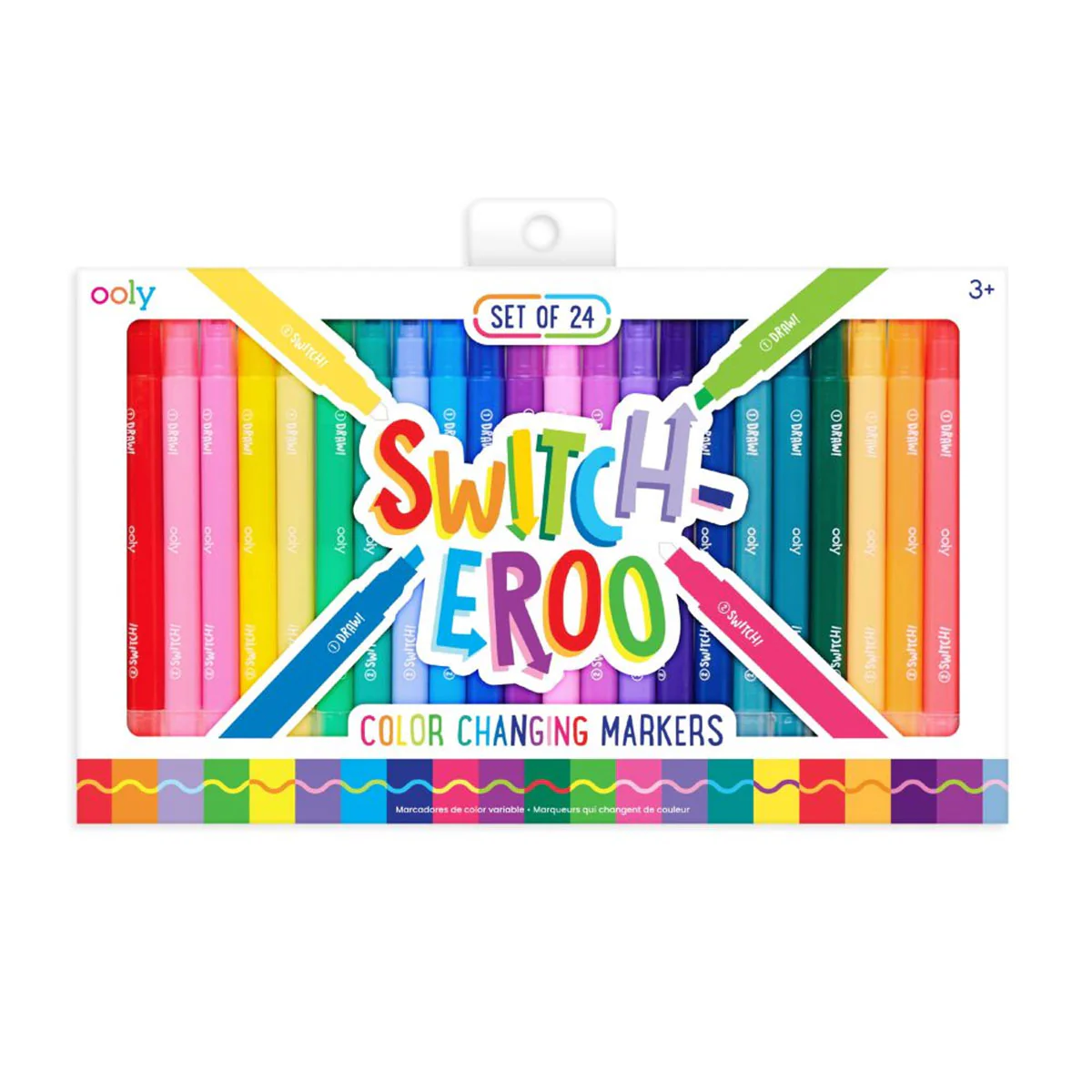 Markers Colour Changing Switch-eroo 24 Pack - Bobangles
