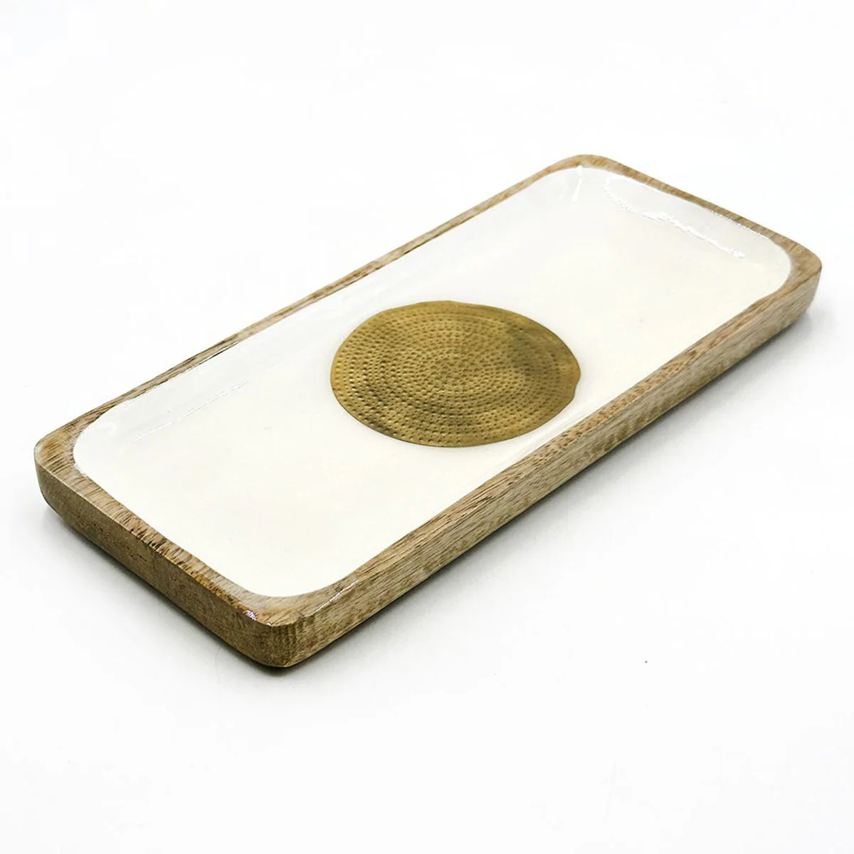 Medallion Long Platter Olivia Wilson BOWI766MLD - Better World Arts