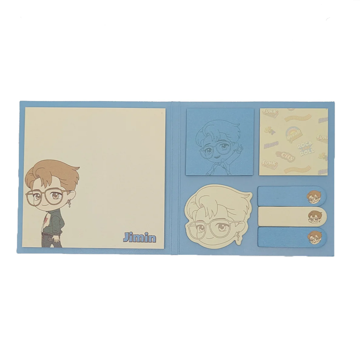 Memo Pad Set Jimin BTS - Alpha - Image 2
