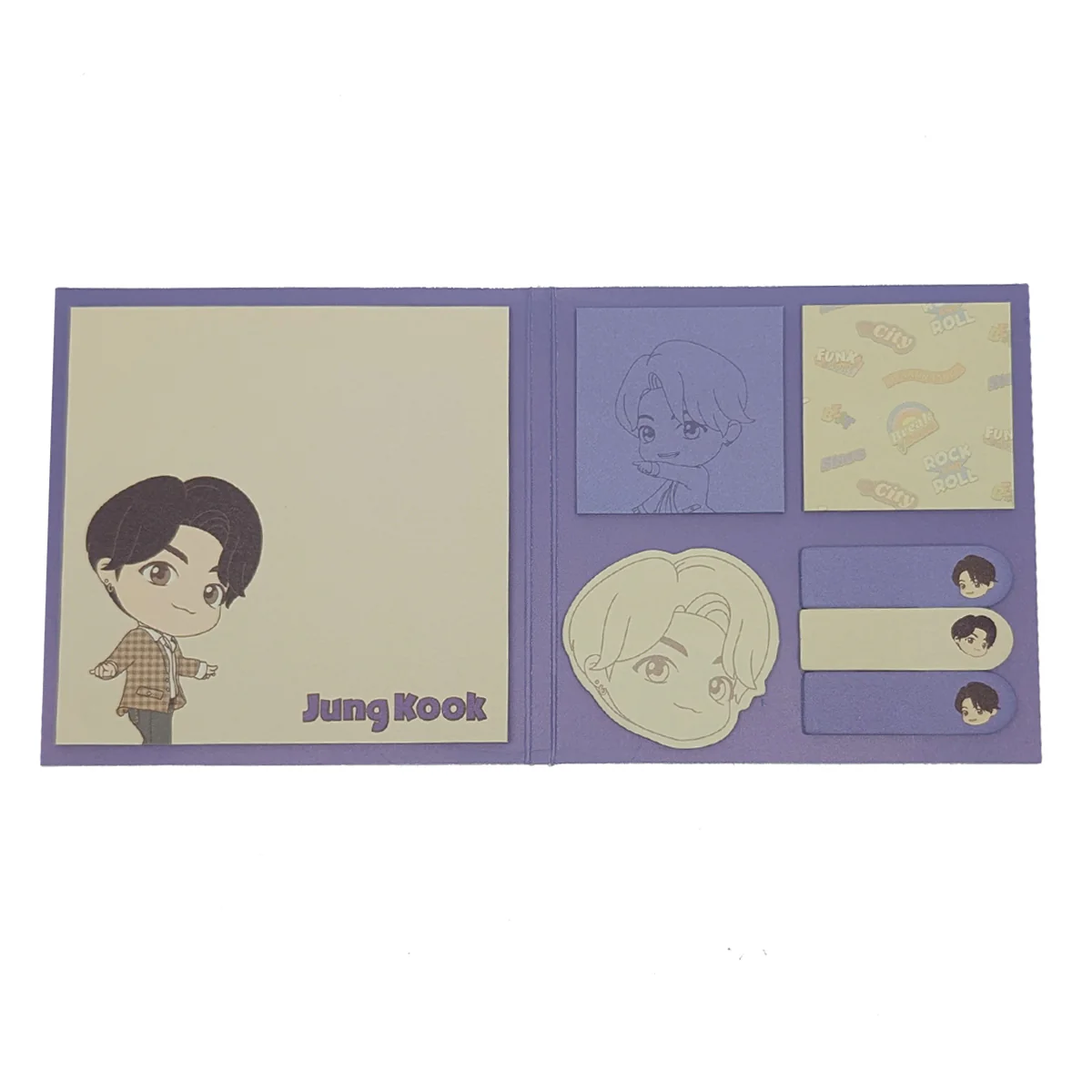 Memo Pad Set Jung Kook BTS - Alpha - Image 2