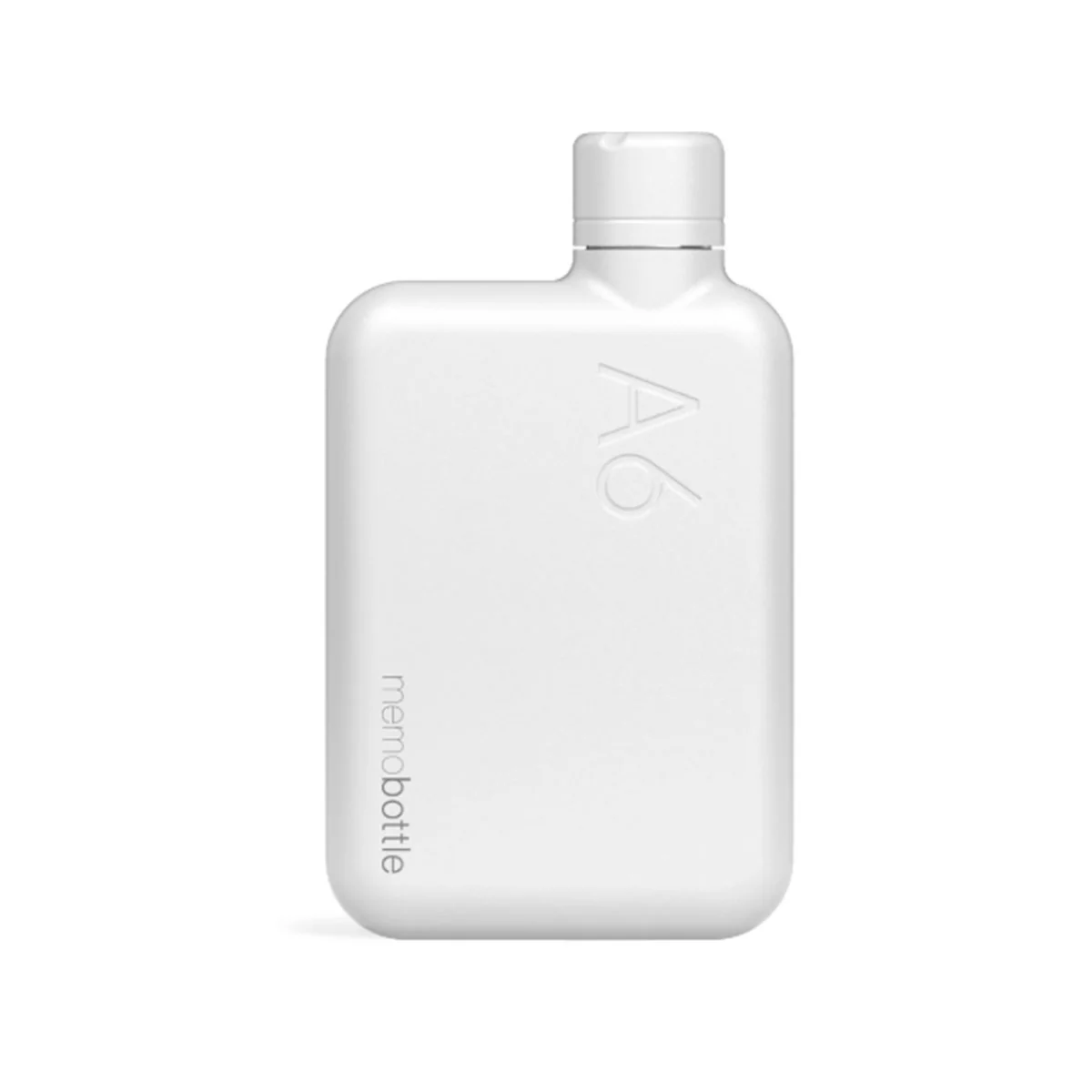 Memobottle A6 Stainless Steel White - Telegram
