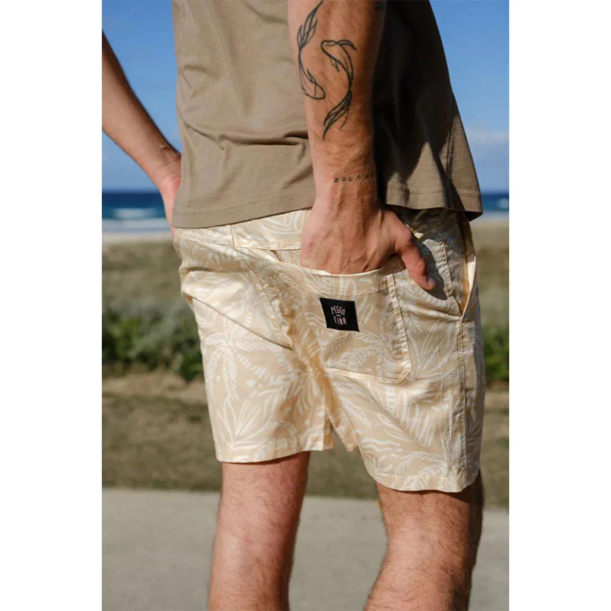 Men's Walk Shorts Sandy Palms - Peggy & Finn - Image 2