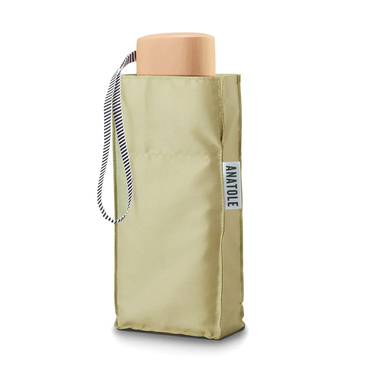 Micro Umbrella Elise Olive Green - French Bazaar