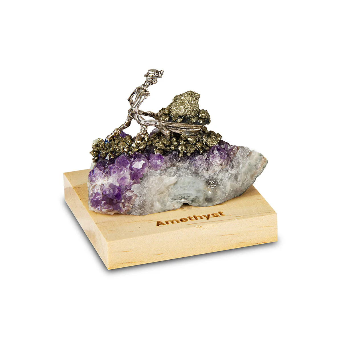 Miners on Amethyst - Science & Nature