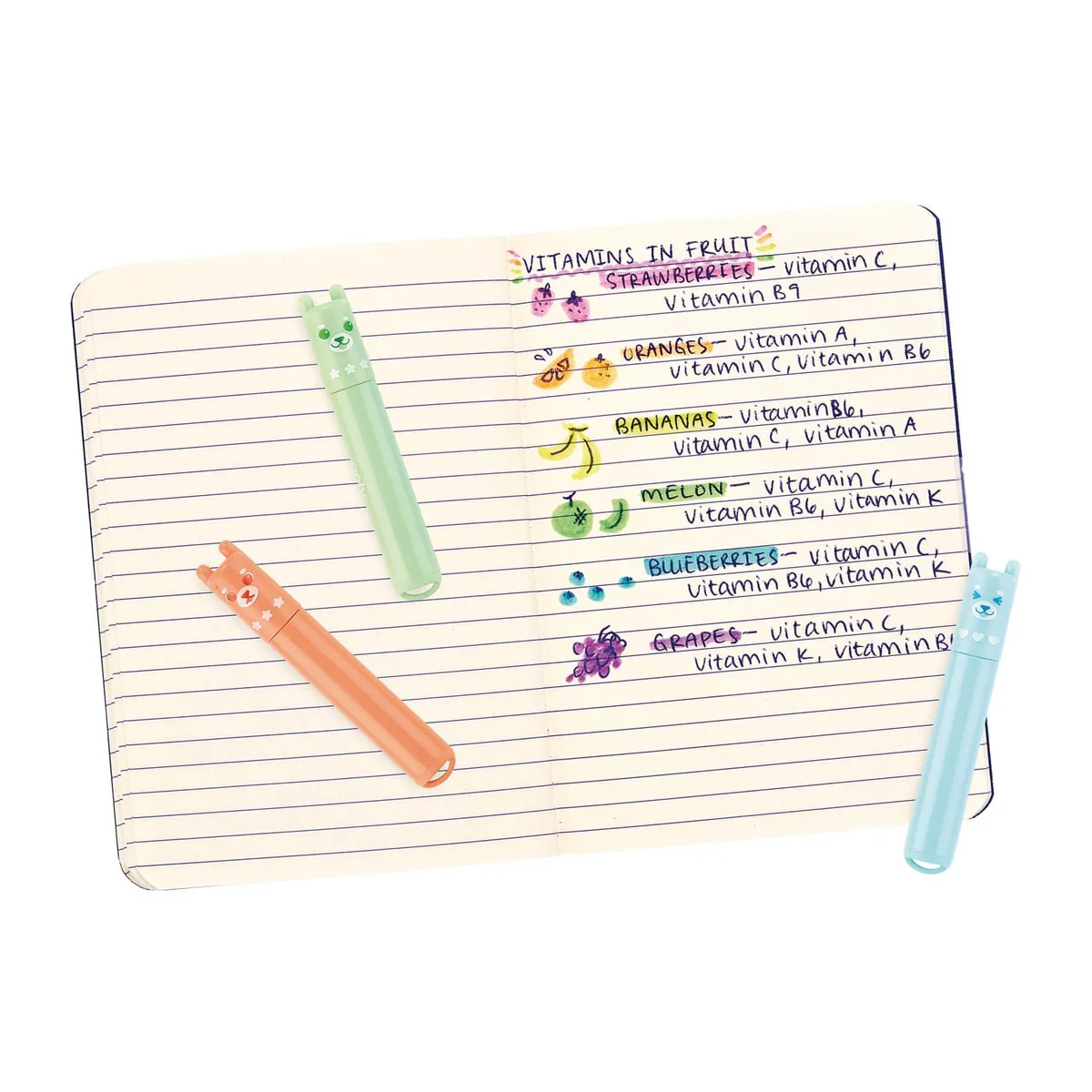 Mini Beary Highlighters - Bobangles - Image 2