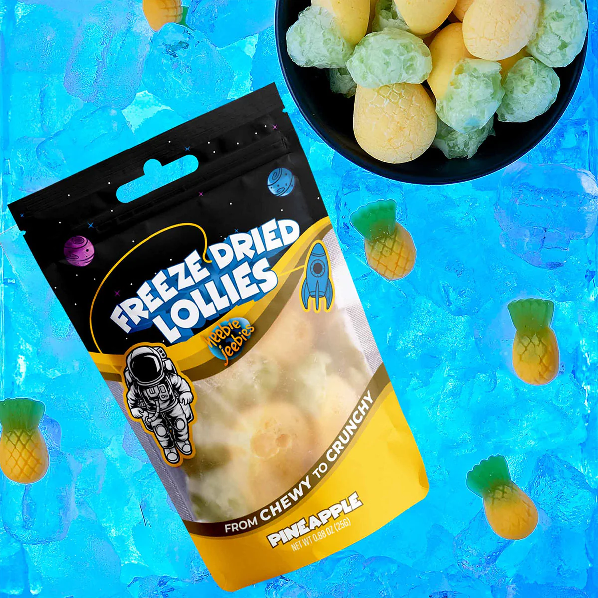 Mini Pineapple Freeze Dried