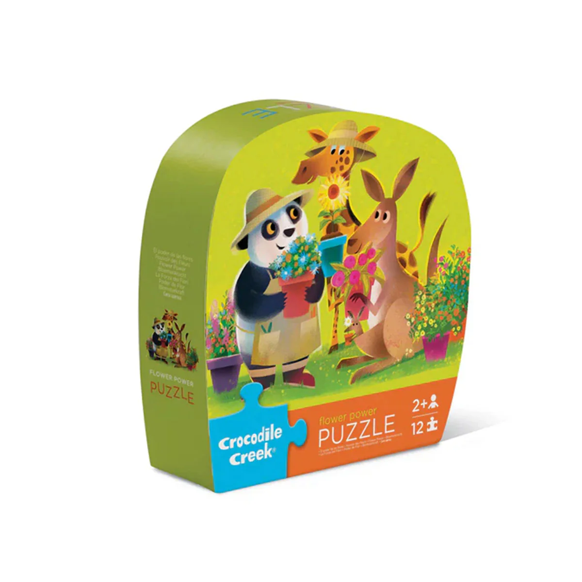 Mini Puzzle Flower Power 12pc - Tiger Tribe