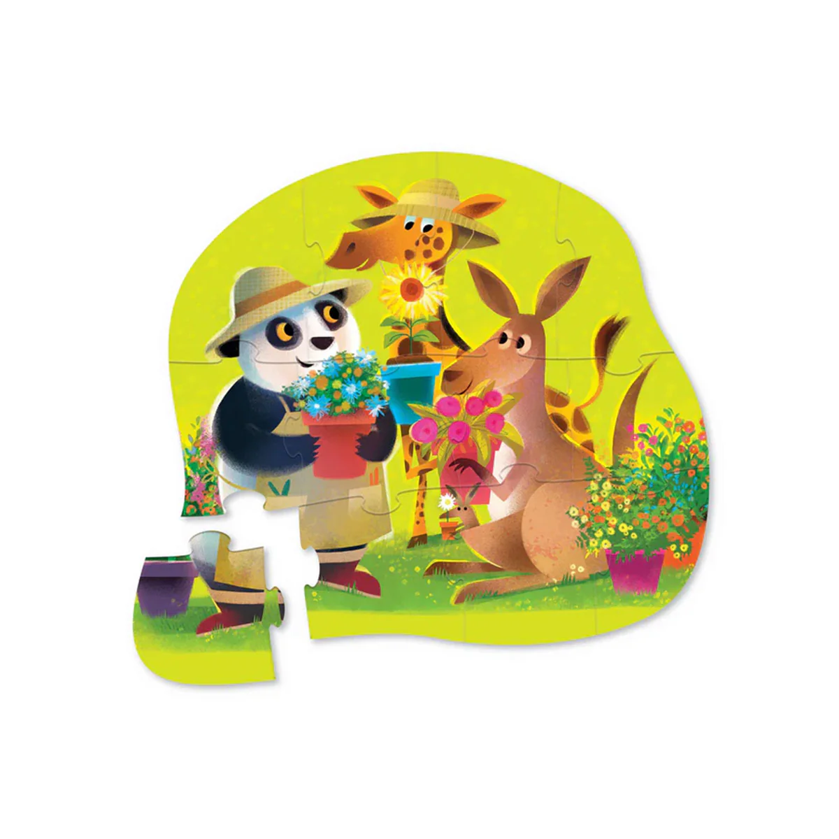 Mini Puzzle Flower Power 12pc - Tiger Tribe - Image 2