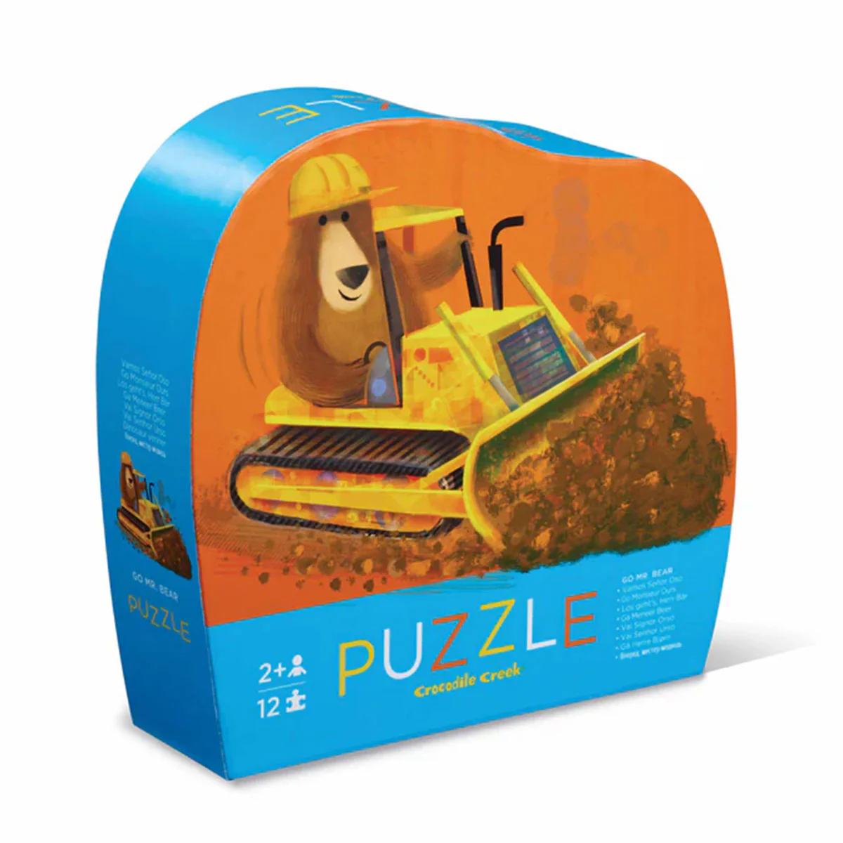 Mini Puzzle Go Mister Bear 12pc - Tiger Tribe
