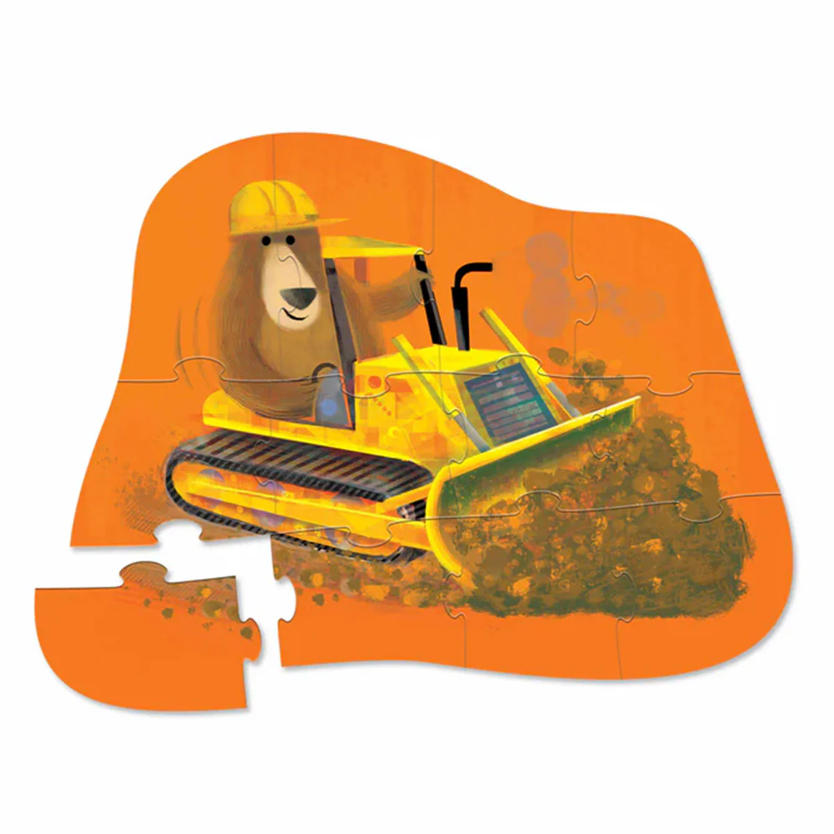 Mini Puzzle Go Mister Bear 12pc - Tiger Tribe - Image 2