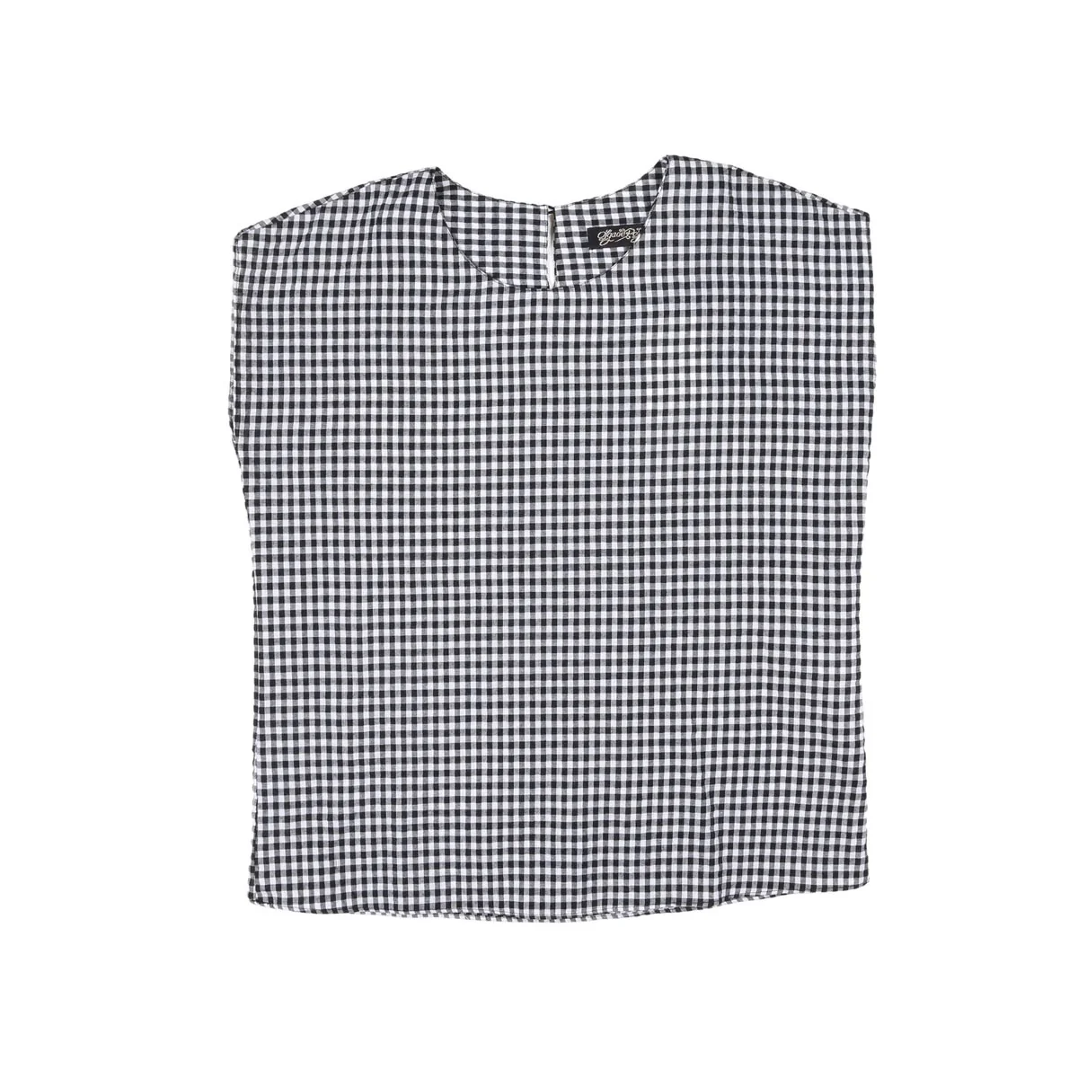 Mono Tee Black & White Cotton/Rayon