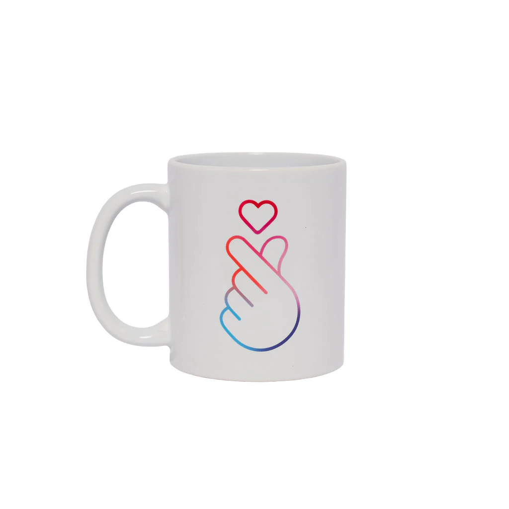 Mug Finger Heart Hallyu - Branded Ideas