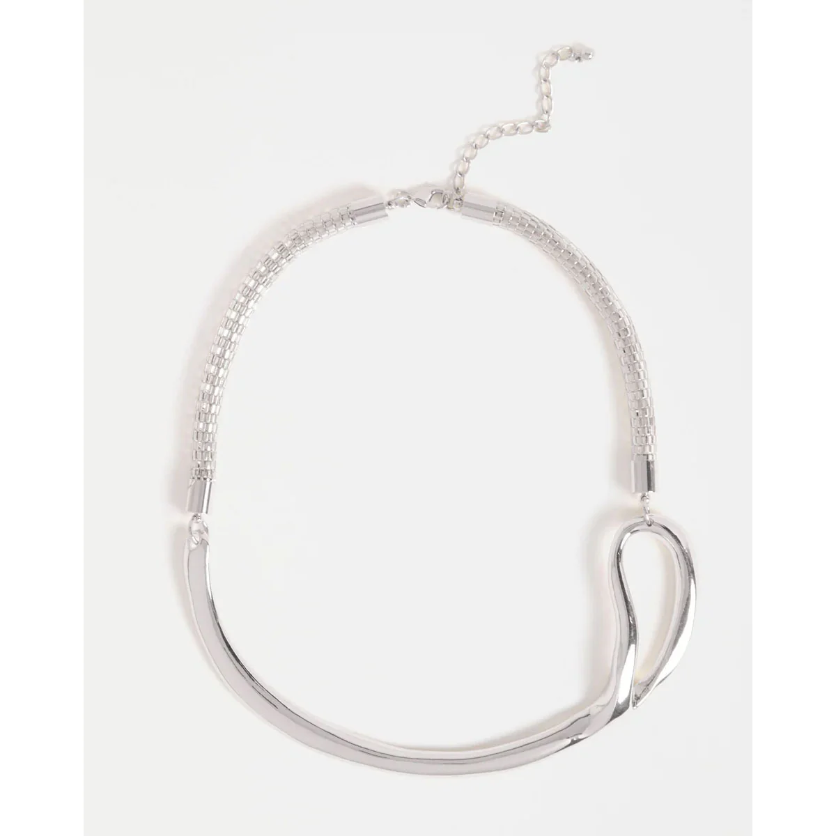 Necklace Choker Delaa Silver - Elk Accessories
