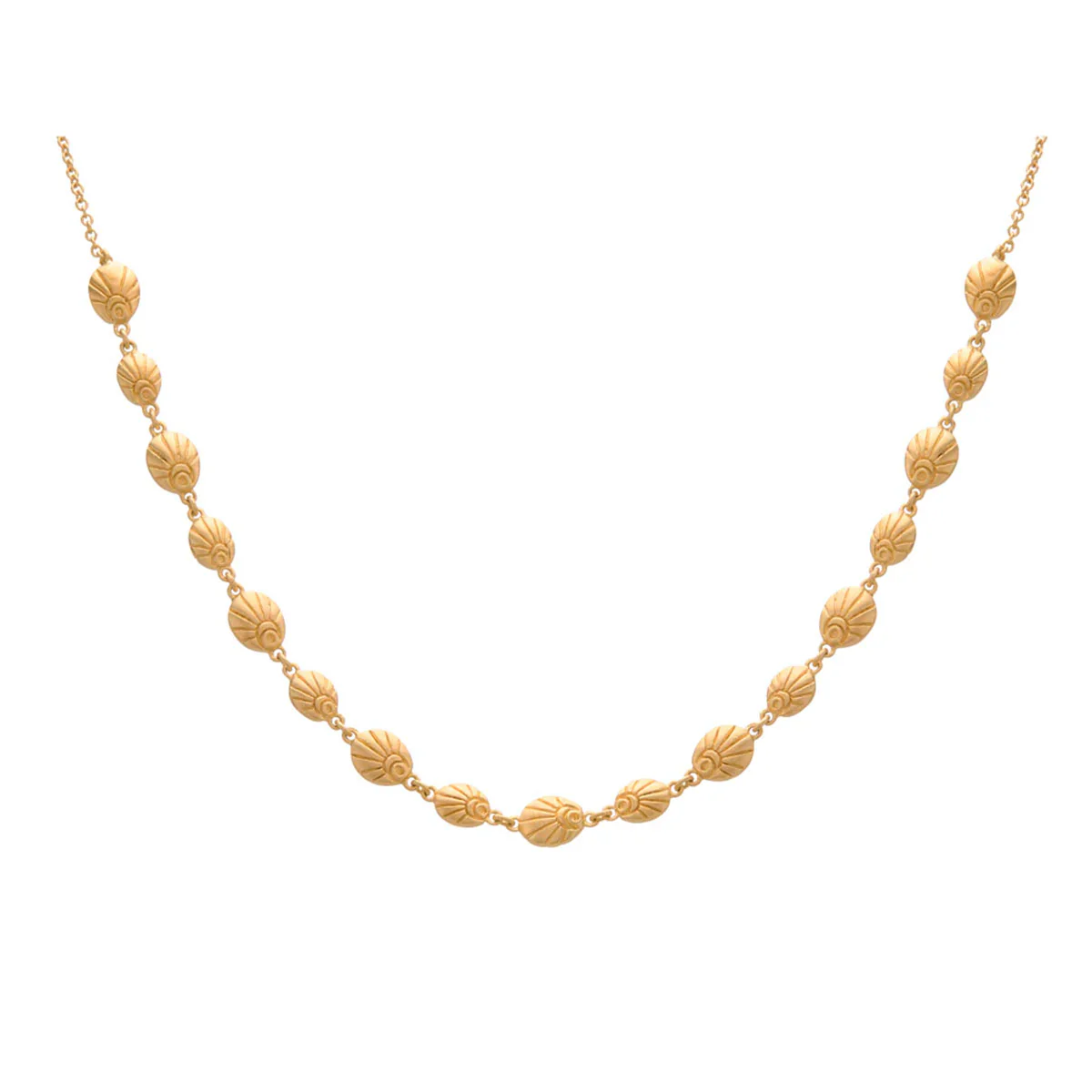 Necklace Daisy Hill Soul Protector 18KT Yellow Gold Plated - Murkani