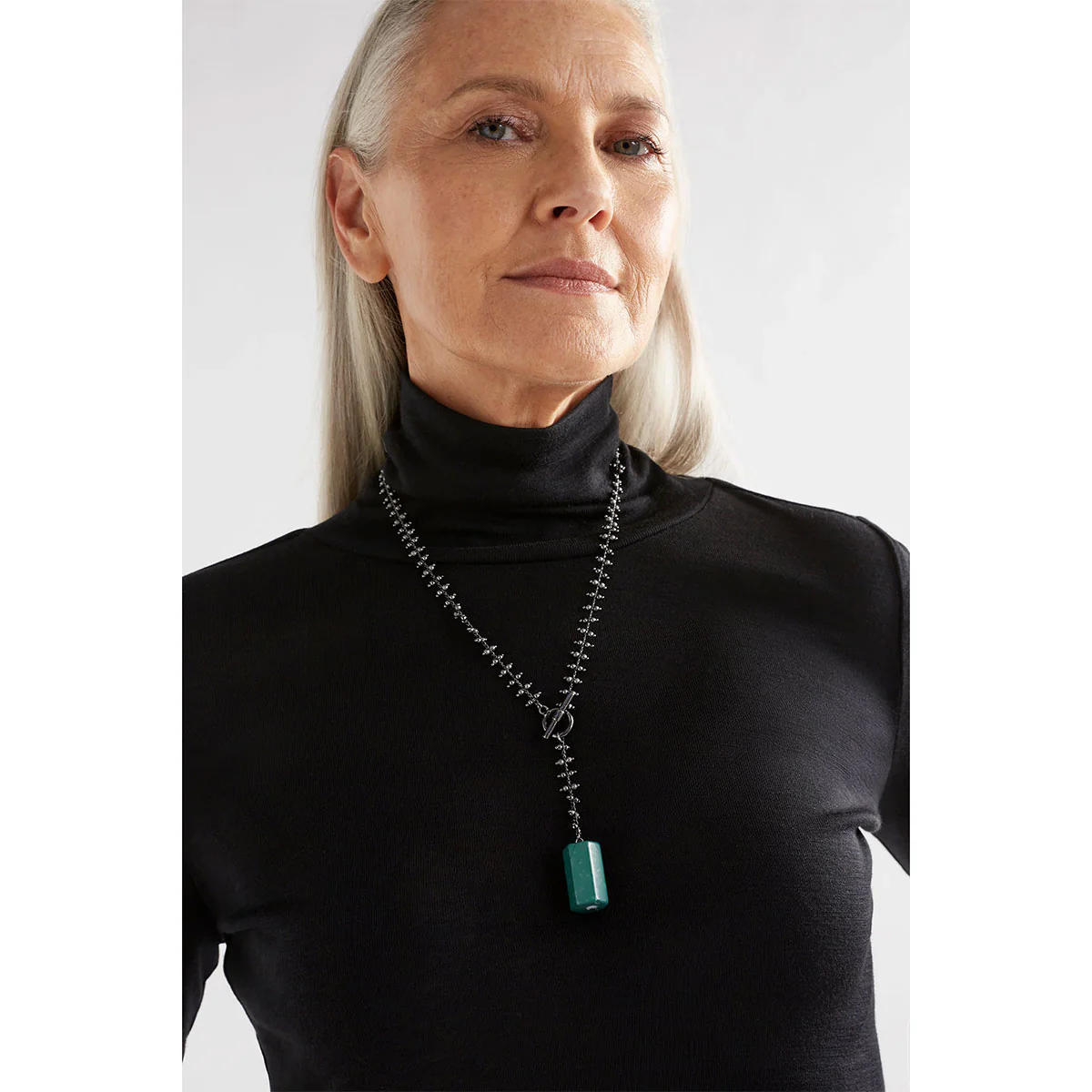 Necklace Kivi Gunmetal - Image 2