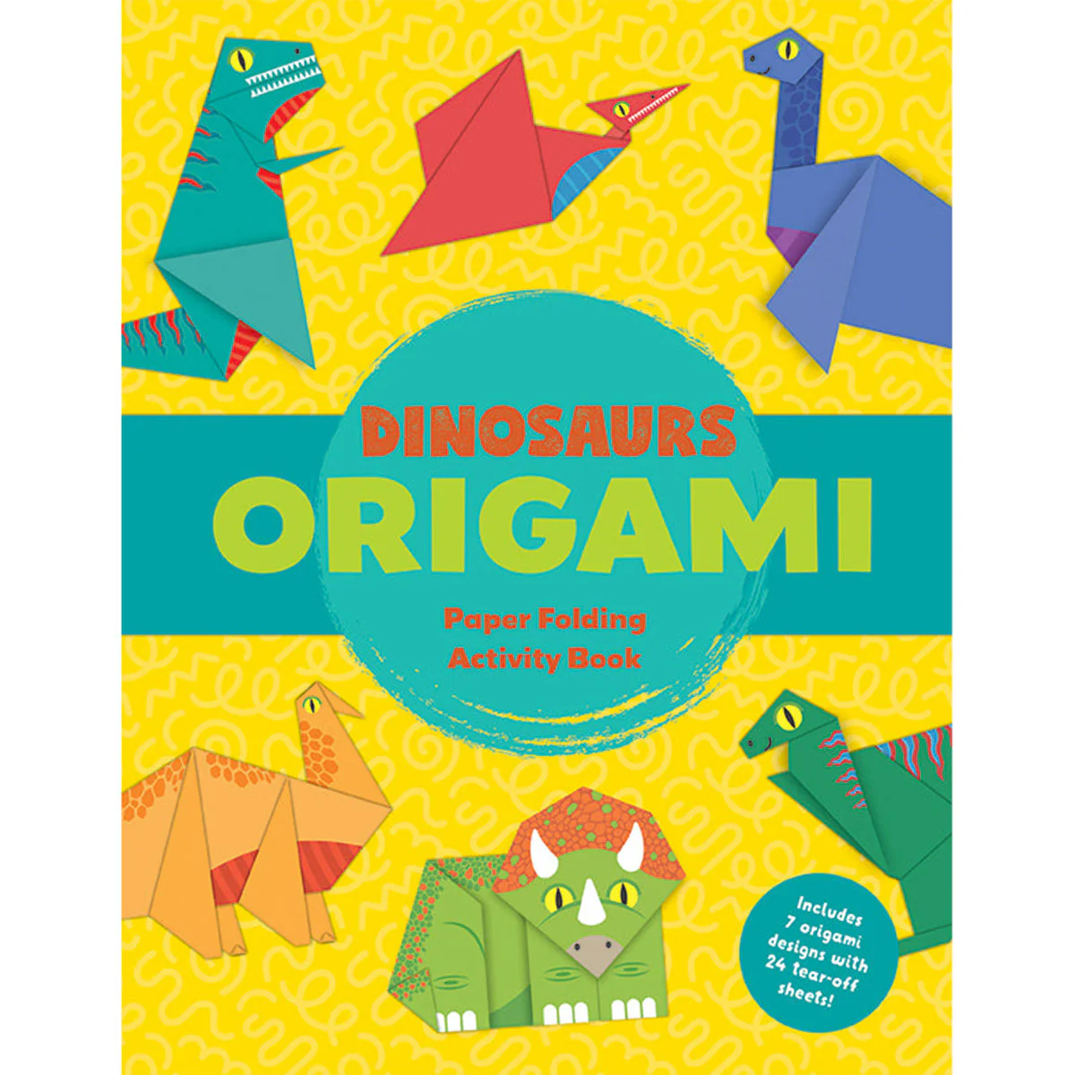 Origami Dinosaurs Activity Book - Lake Press