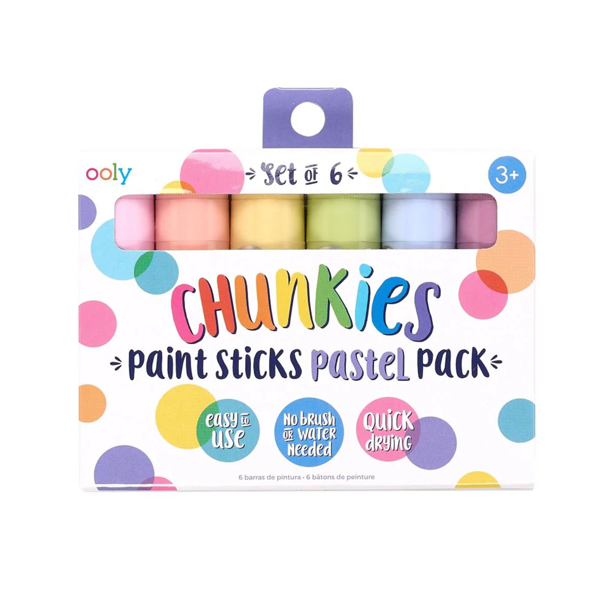 Paint Stick Pastel 6 Pack - Bobangles