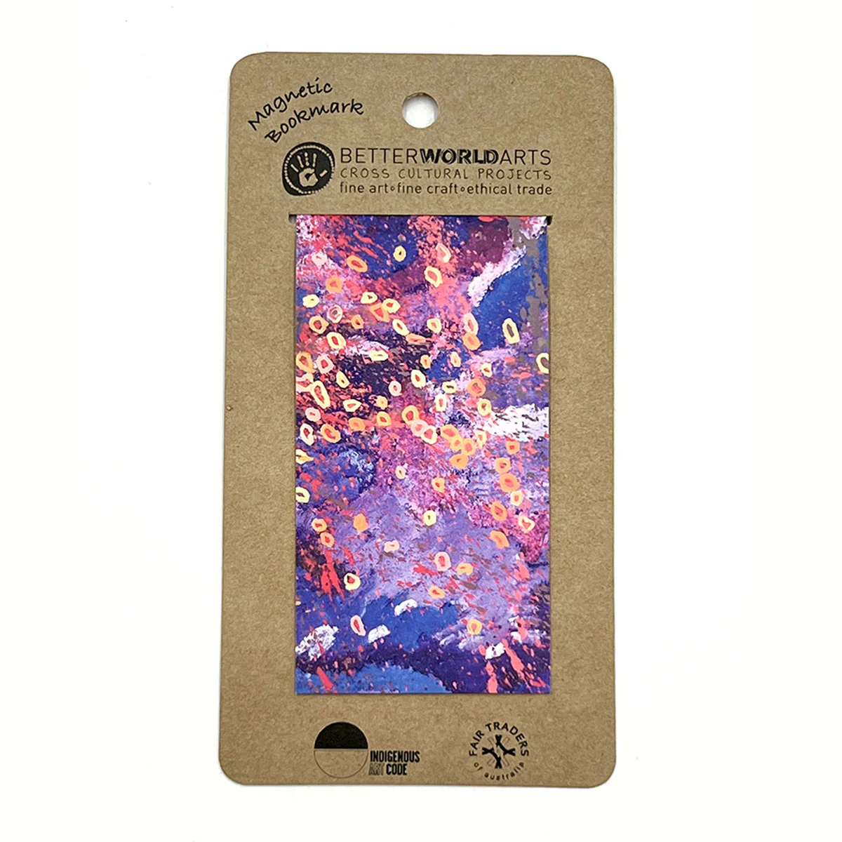 Paper Magnetic Bookmark Stephen Jupurrula Nelson ASJN699- Better World Arts