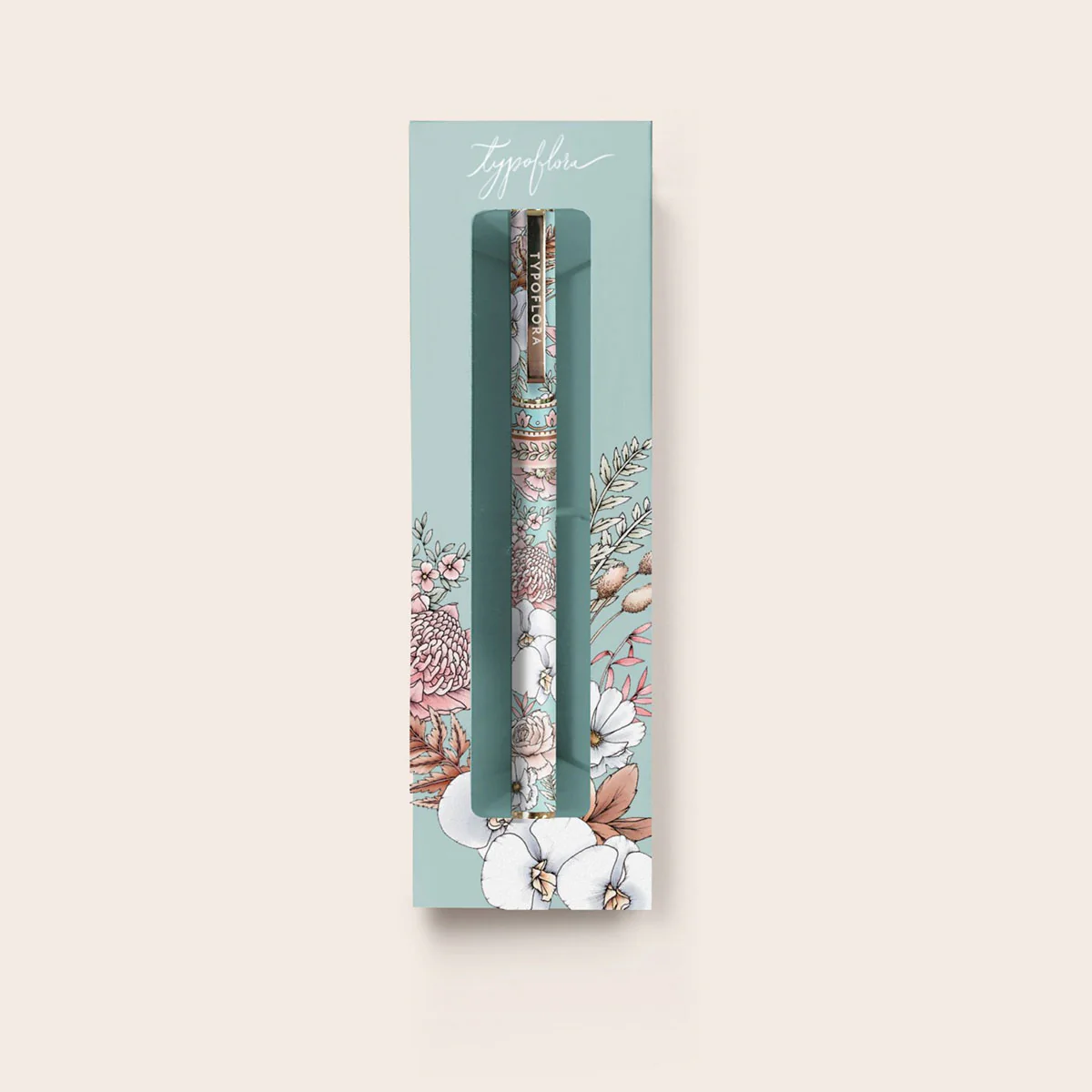 Pen Rollerball Bouquet in Soft Blue - Typoflora - Image 2