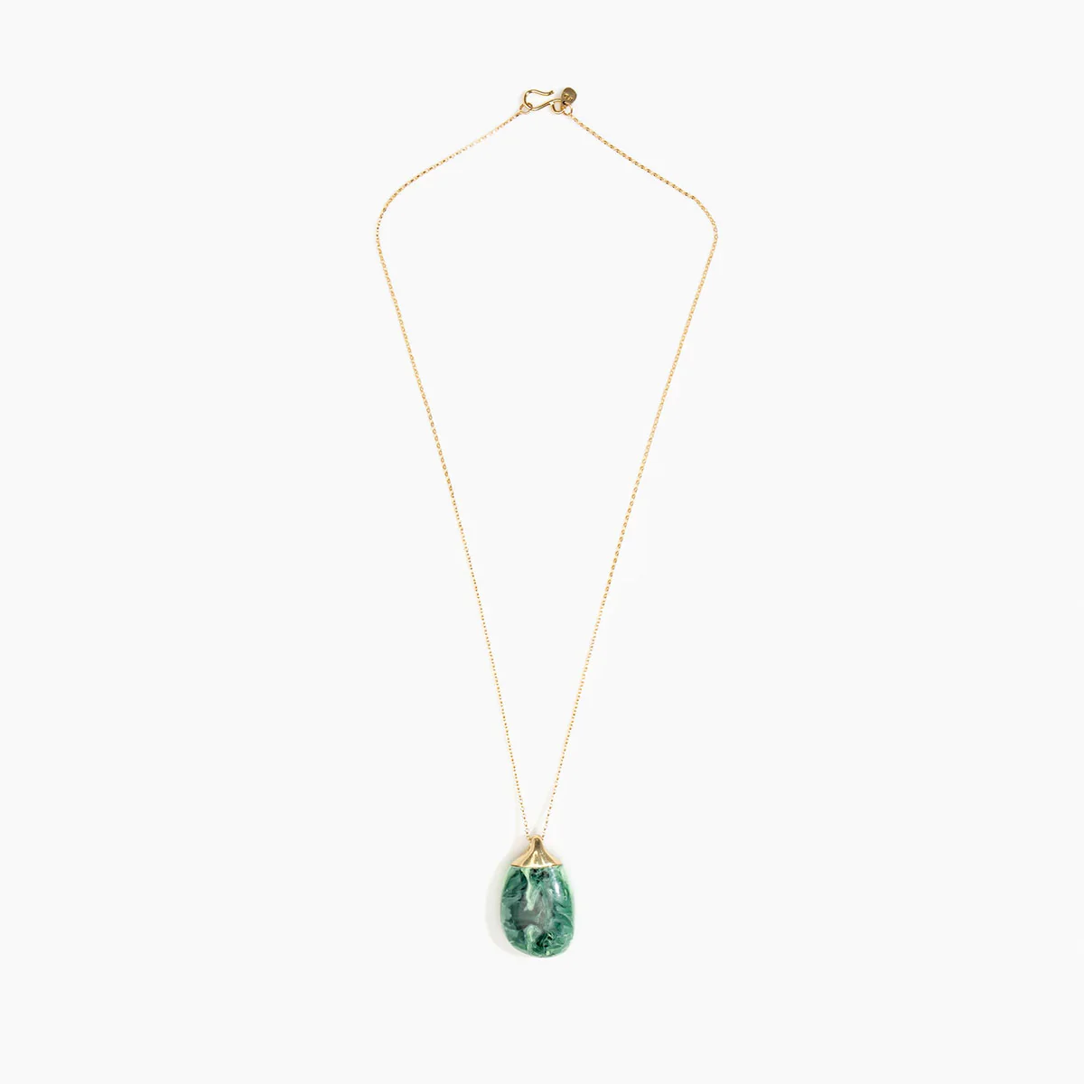 Pendant River Rock MED Moss - Dinosaur Designs