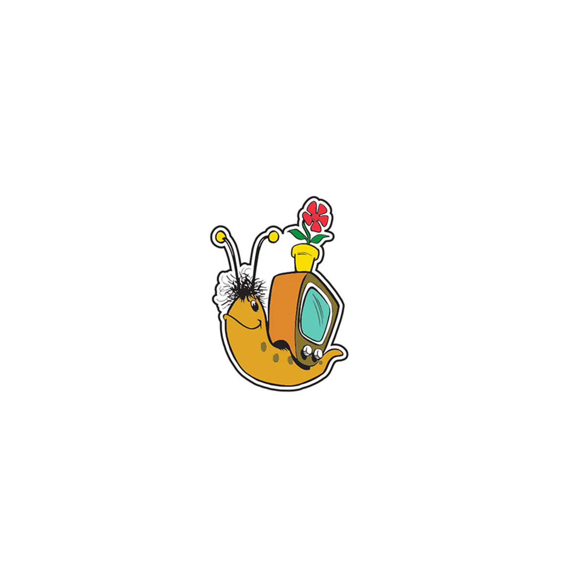 Pin Gus the Snail Metal
