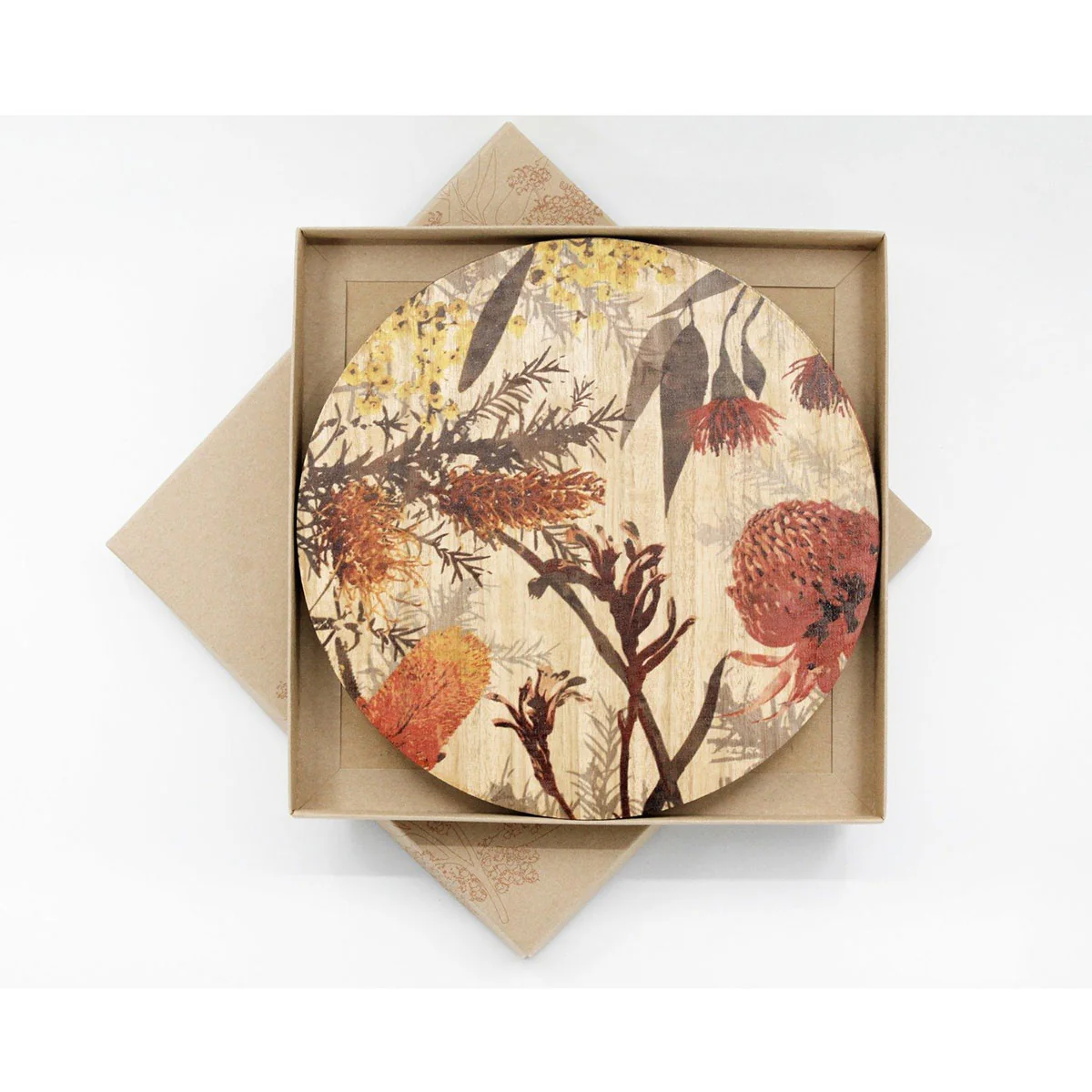 Placemat Set of 4 Colourful Wildflowers - Buttonworks