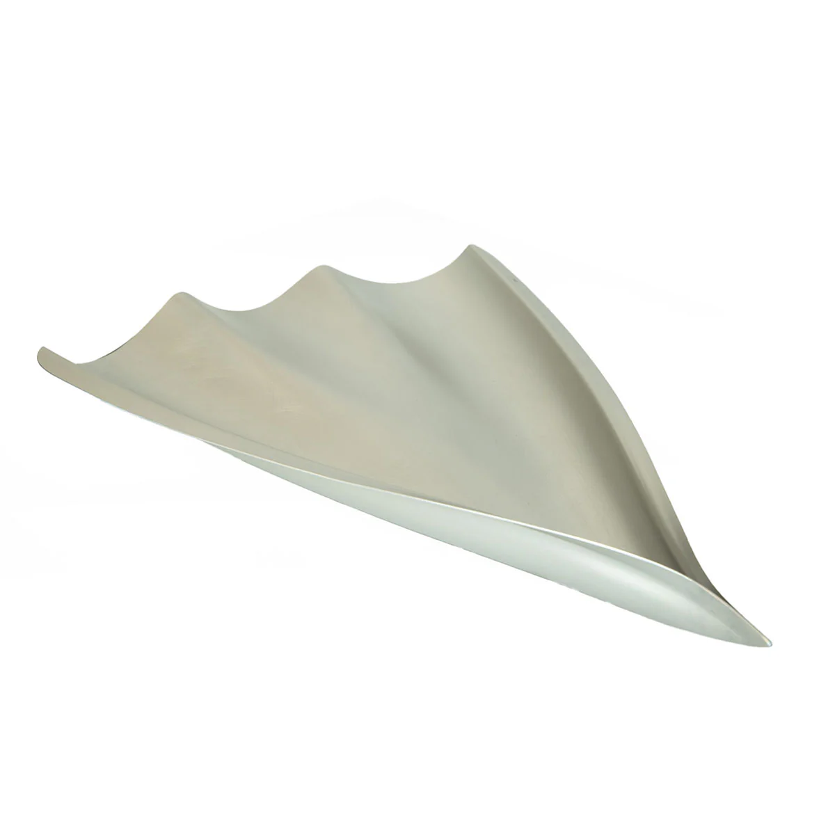 Platter Ginkgo Silver MED - FINK