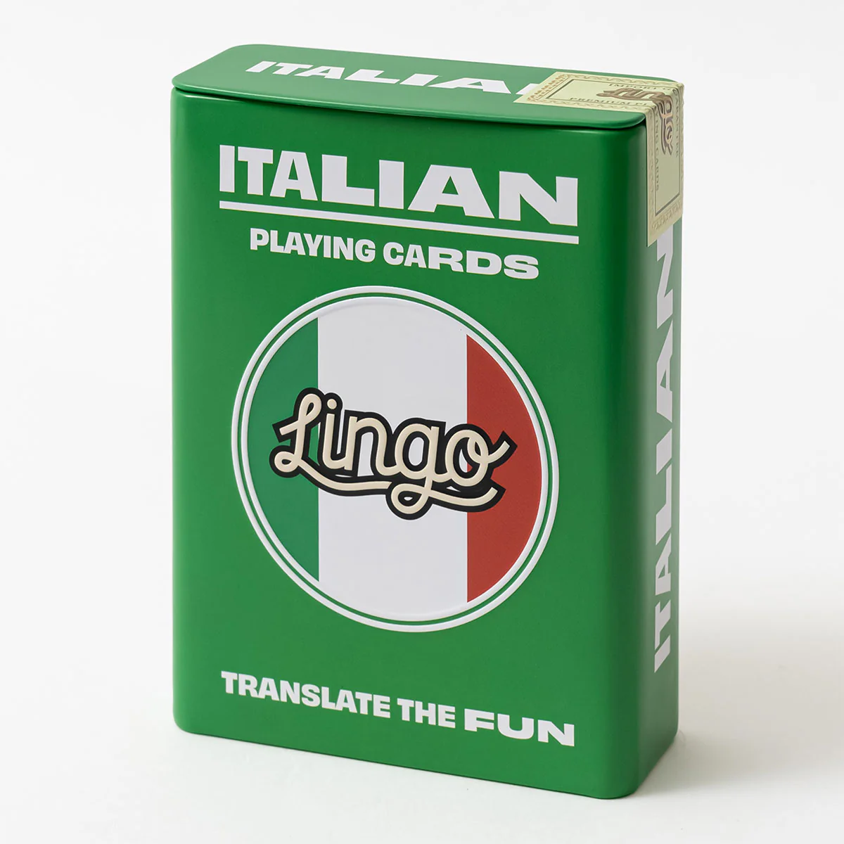 Playing Cards Italian Wayfarer Tin - Lingo