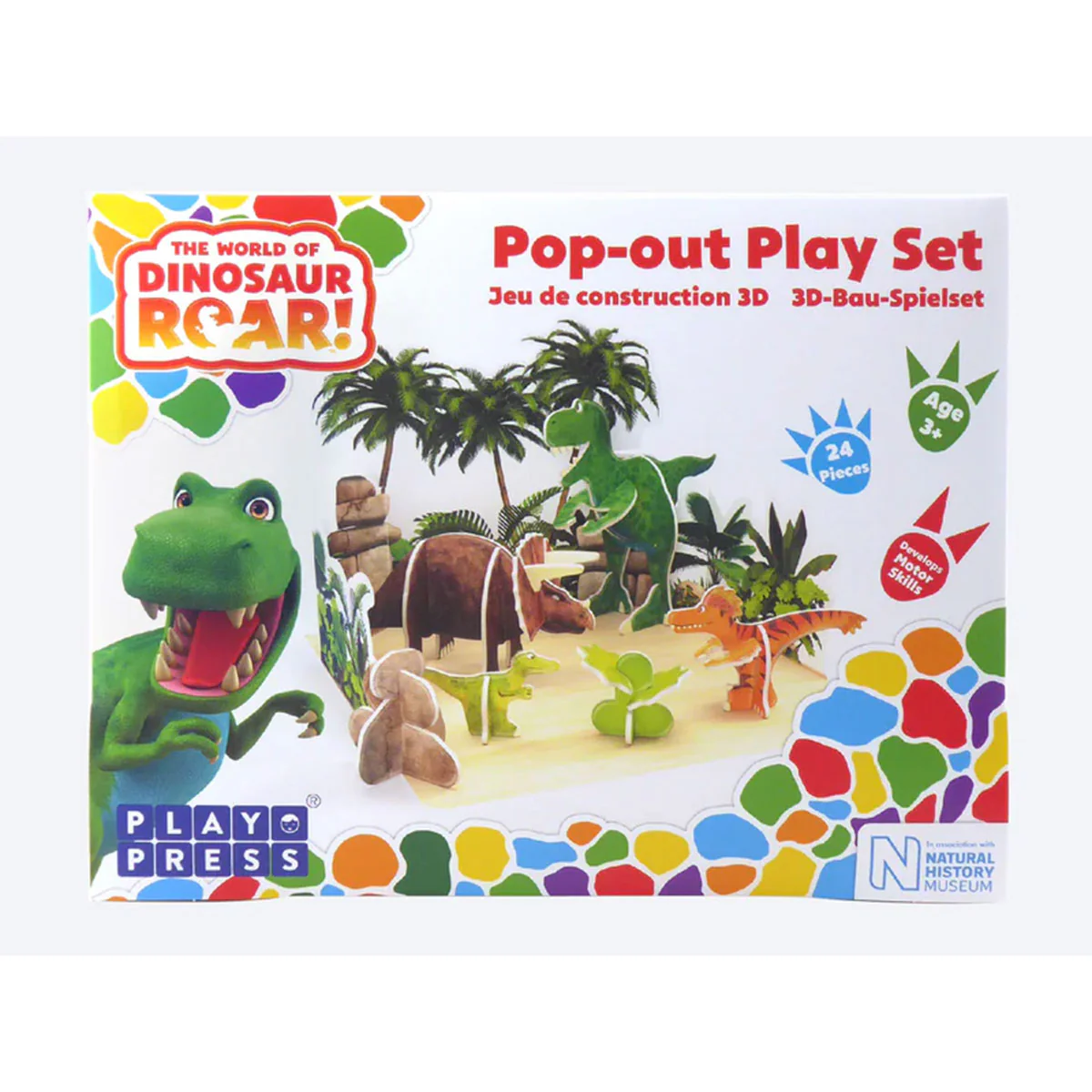 Playset Dinosaur Roar - Science and Nature