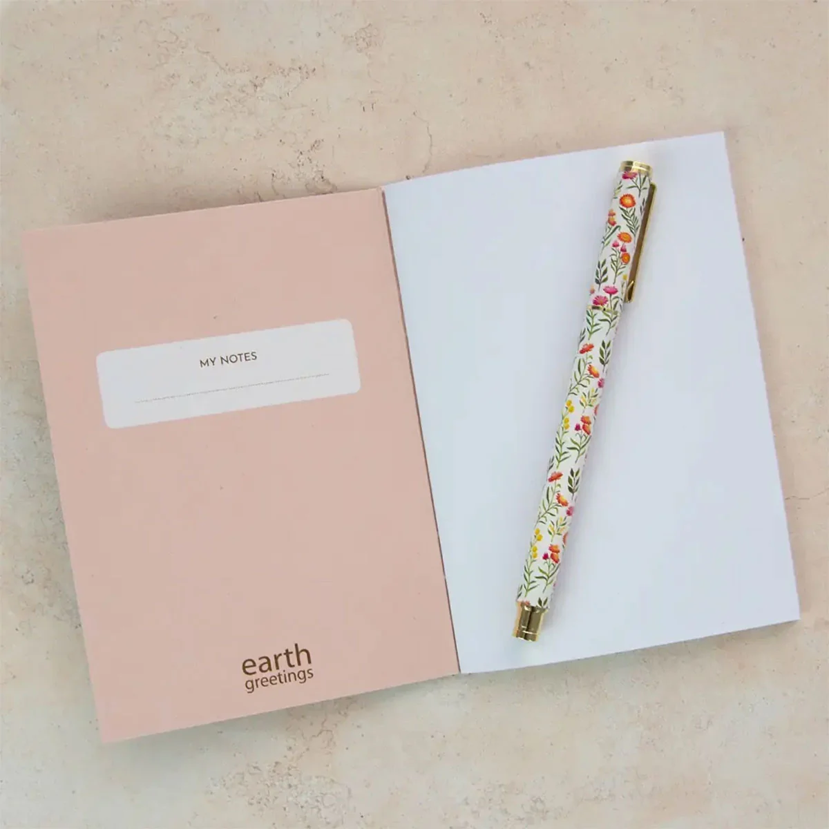 Pocket Notebook Blank Cockatoos & Banksia - Earth Greetings - Image 2