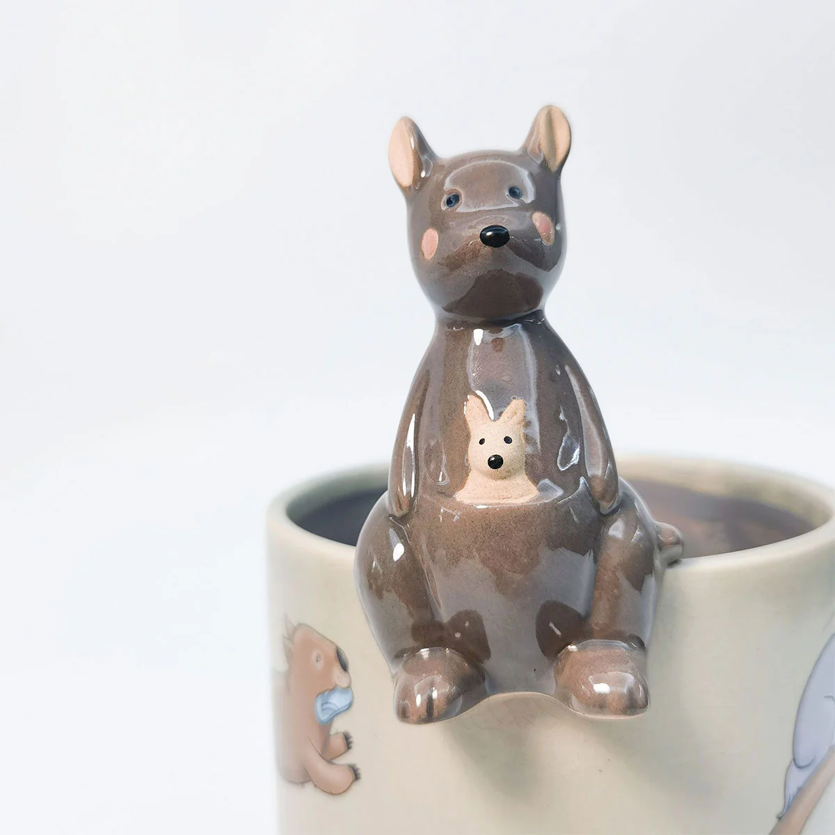 Pot Hanger Kangaroo Grey - Urban Products - Image 2