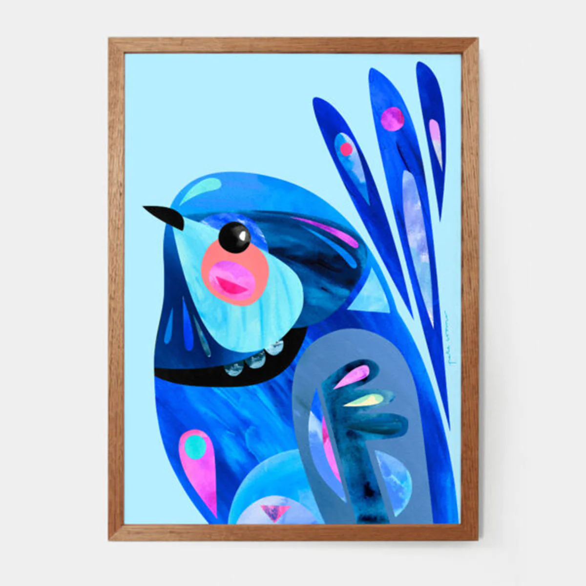 Print Splendid Fairy Wren A4 - Pete Cromer