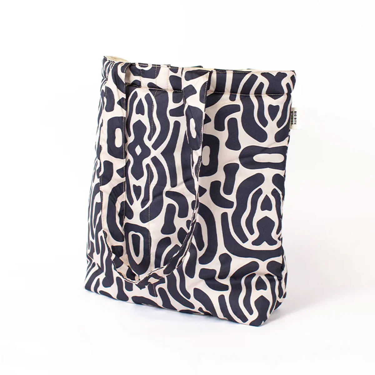 Puffy Tote Bag Ebb and Flow