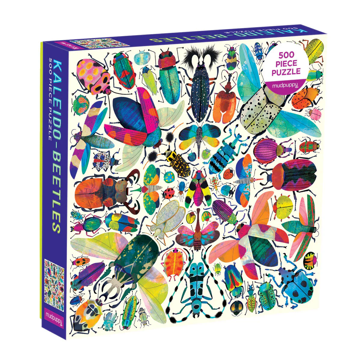 Puzzle 500 Piece Kaleido Beetles - Bobangles