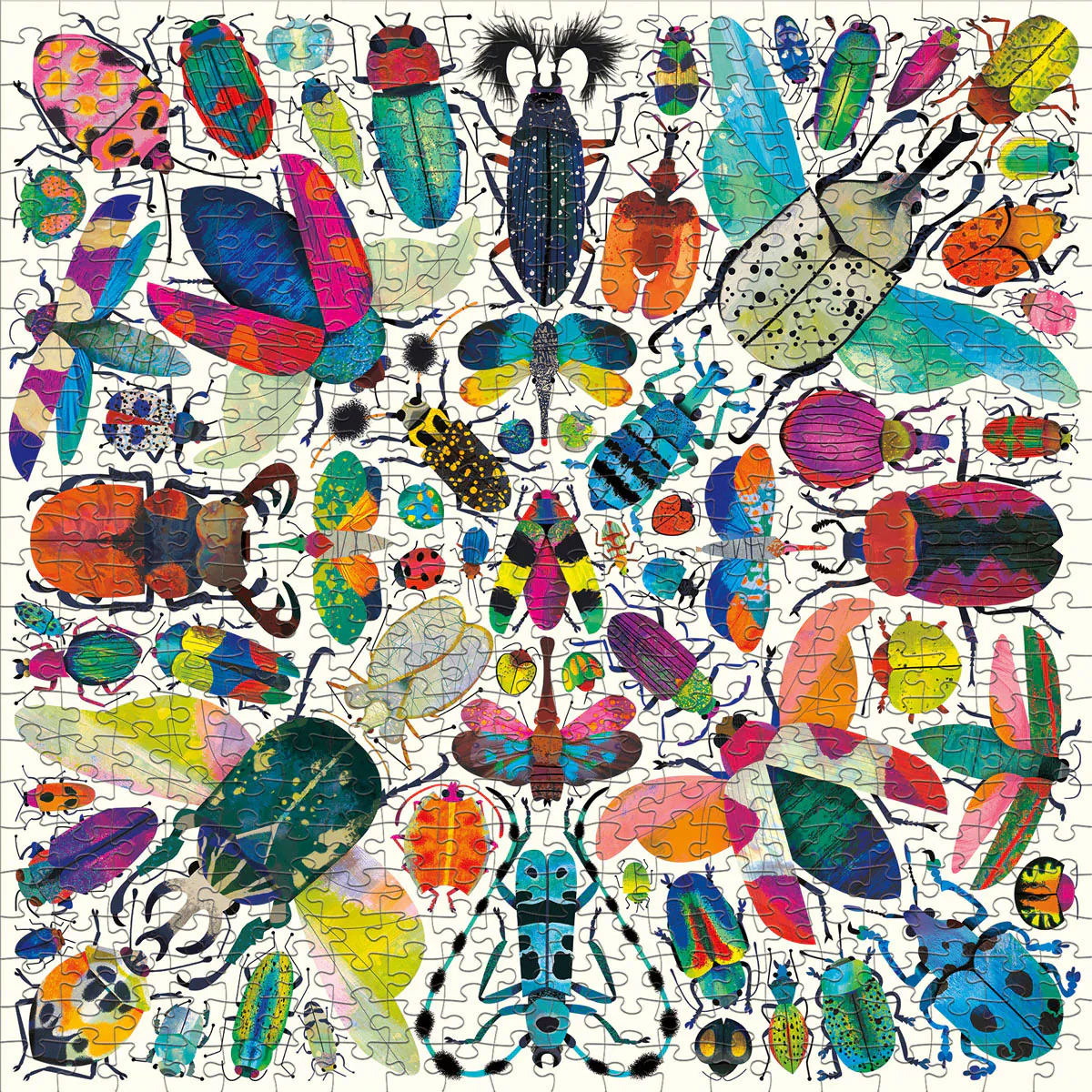 Puzzle 500 Piece Kaleido Beetles - Bobangles - Image 2