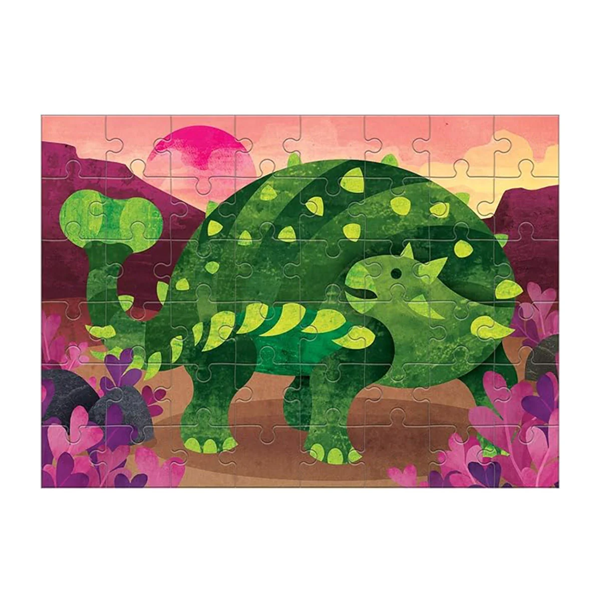 Puzzle Anklyosaurus Mini 48 piece - Bobangles - Image 2