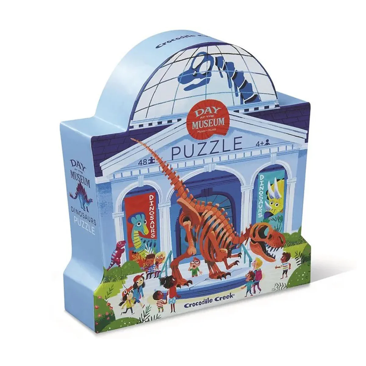 Puzzle Dinosaurs Day at the Museum 48pc - Crocodile Creek