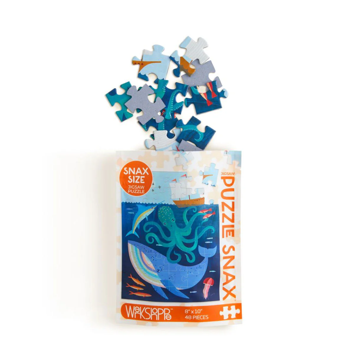 Puzzle Snax 48pc Deep Sea - Bobangles