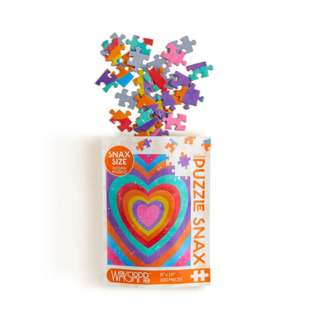 Puzzle Snax Velvet Heart 100pc - Bobangles