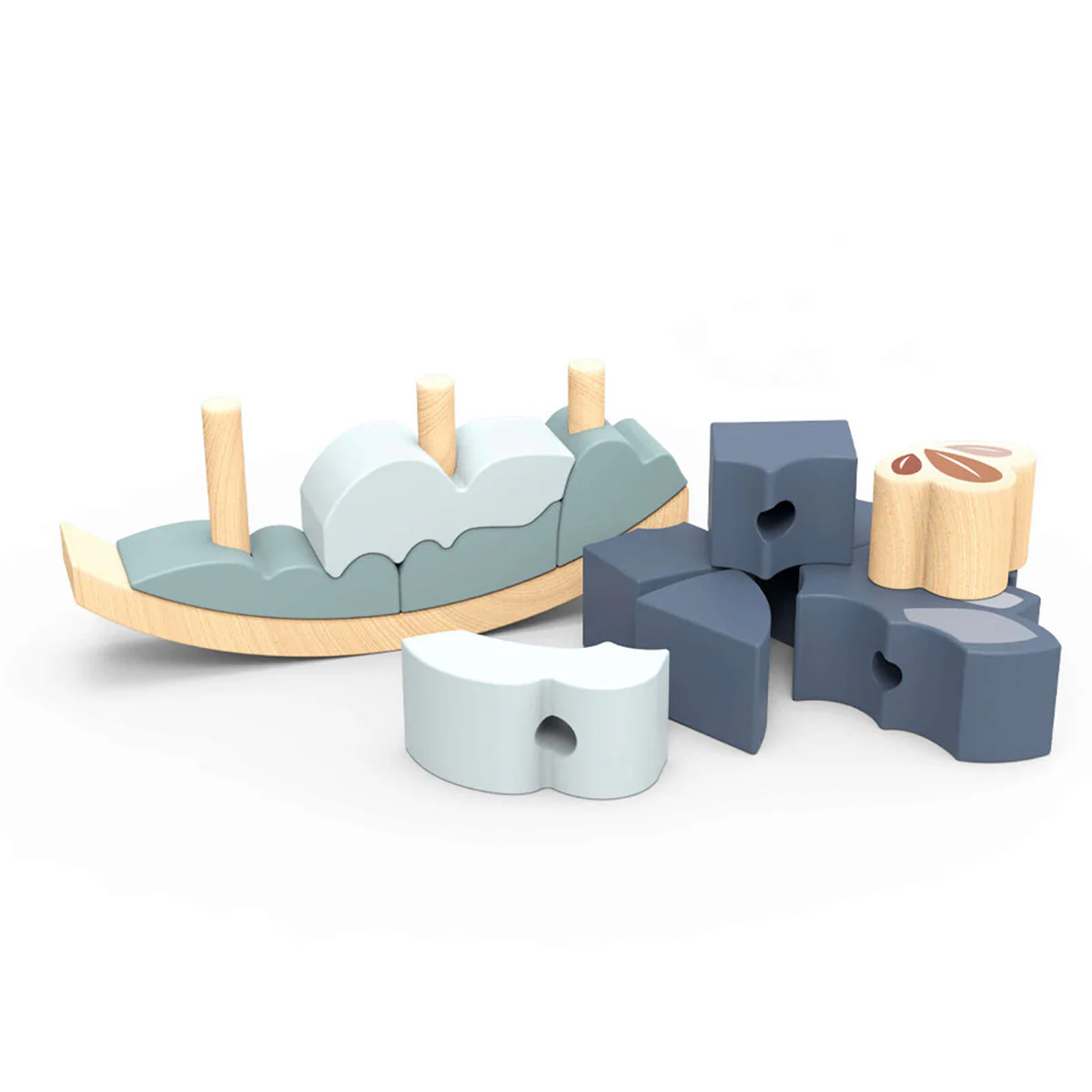 Rocking Stacker Whale - Image 2
