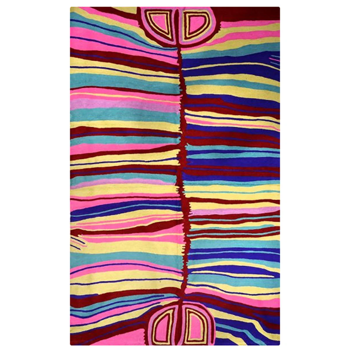 Rug Wool 3x5ft Judy Watson JWA601 - Better World Arts