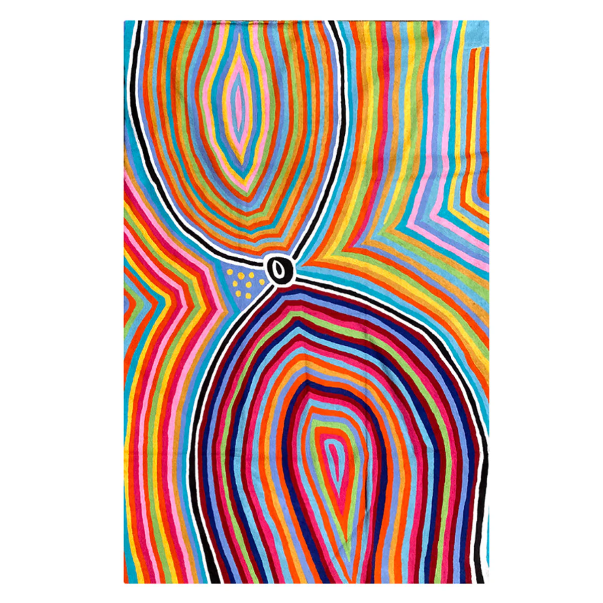 Rug Wool 3x5ft Liddy Napanangka Walker LWA624 - Better World Arts