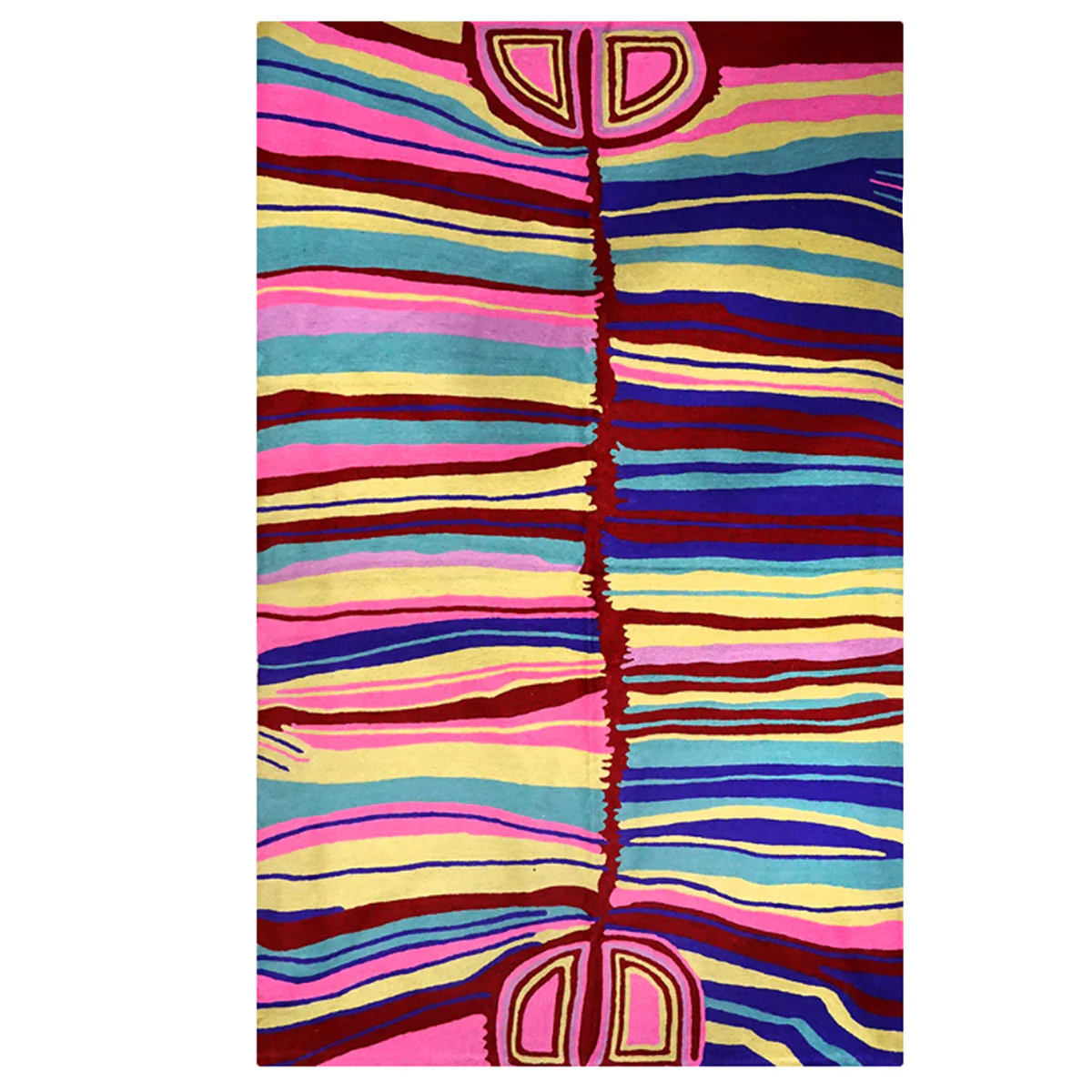 Rug Wool 4x6 ft Judy Watson JWA601 - Better World Arts