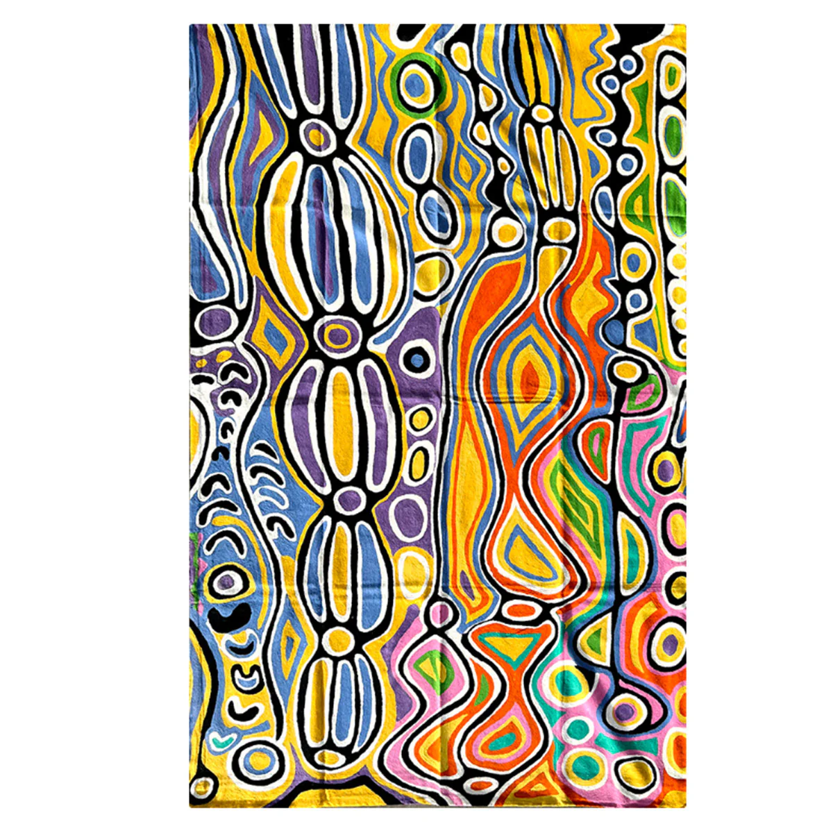 Rug Wool 5x8ft Judy Watson JWA628 - Better World Arts