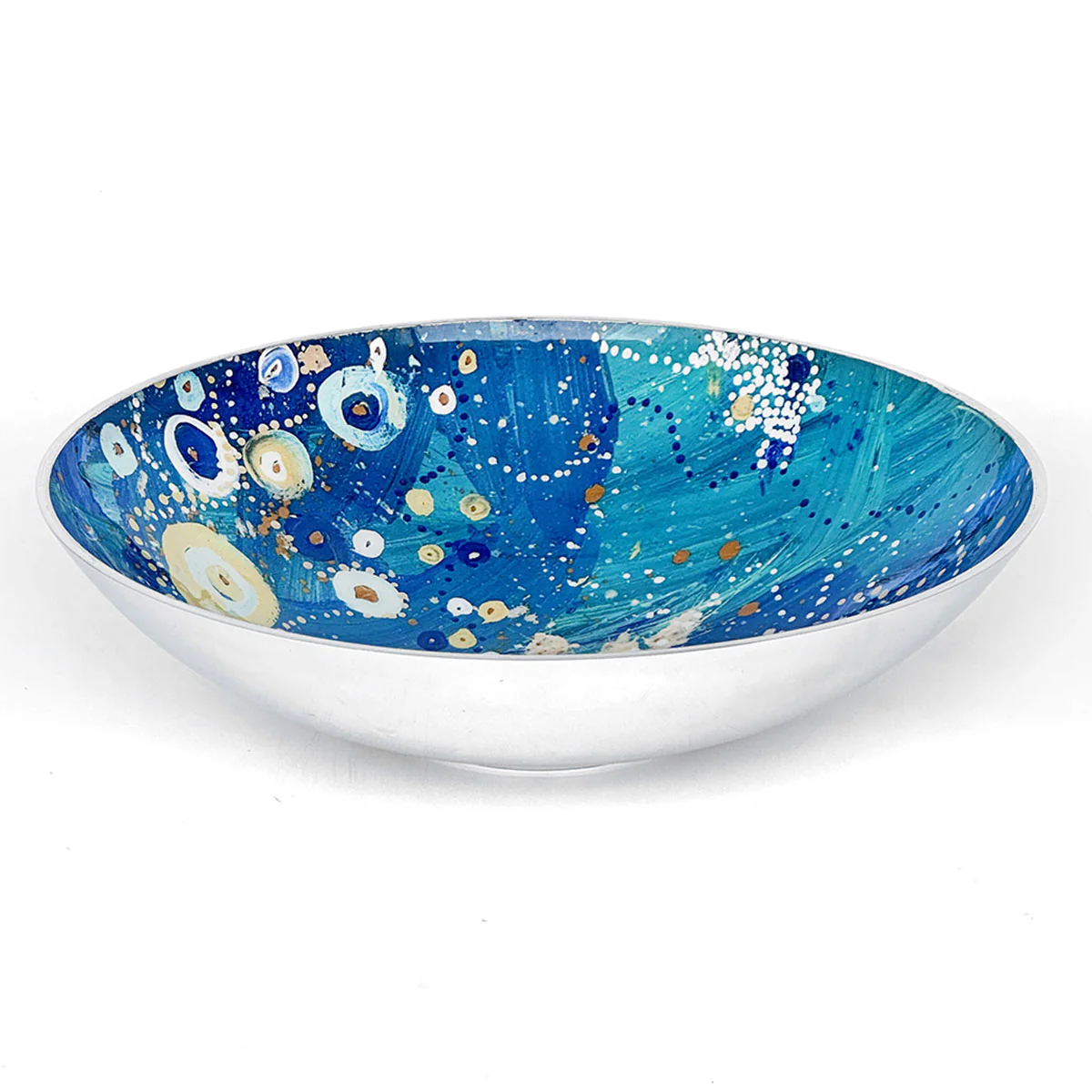 Salad Bowl Large Stephen Jupurrula Nelson ASJN668 - Better World Arts