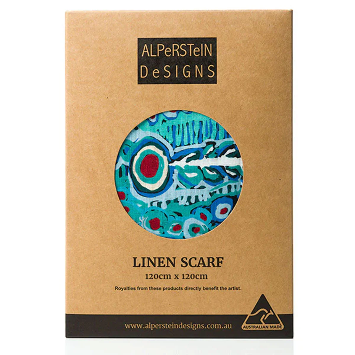 Scarf Linen Murdie Morris - Alperstein Design - Image 2