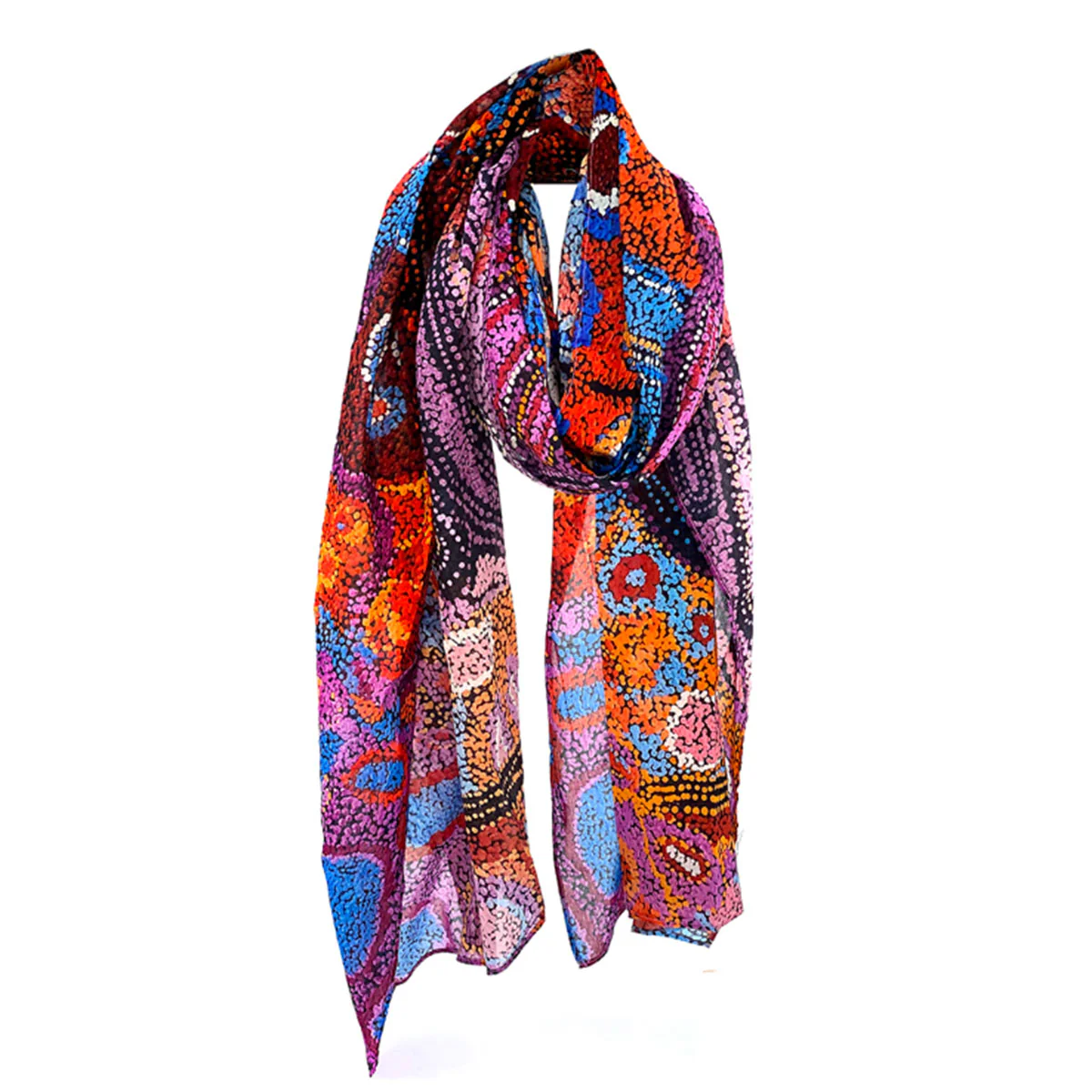 Scarf Organic Cotton Andrea Mimpitja Adamson AAD777 - Better World Arts