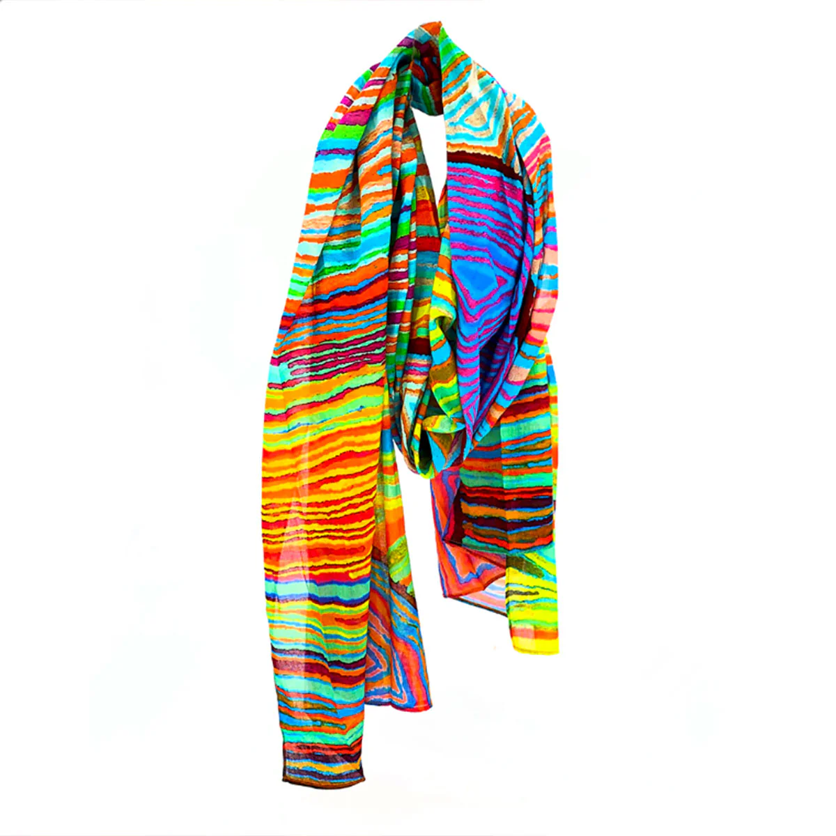 Scarf Organic Cotton Judy Watson JWA696 - Better World Arts
