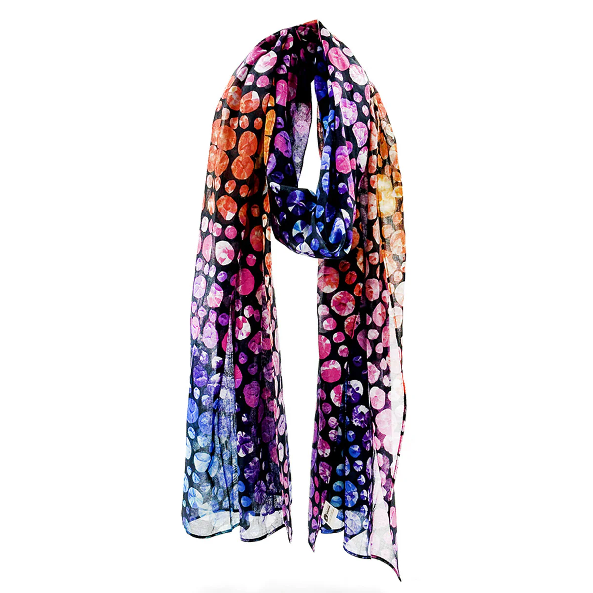 Scarf Organic Cotton Olivia Wilson BOWI711 - Better World Arts